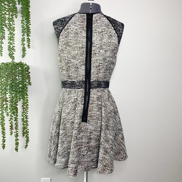 Rachel Zoe Marley Metallic Multi Fit & Flare Mini Dress Women's Size 8 - Picture 5 of 9